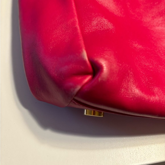 SAINT LAURENT LEATHER TOTE BAG HANDBAG & WALLET - Picture 8 of 12